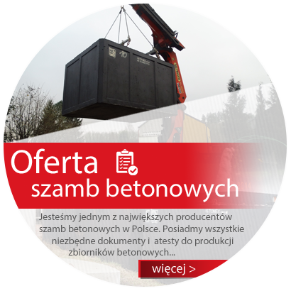 Ceny szamb betonowych - zbiorniki